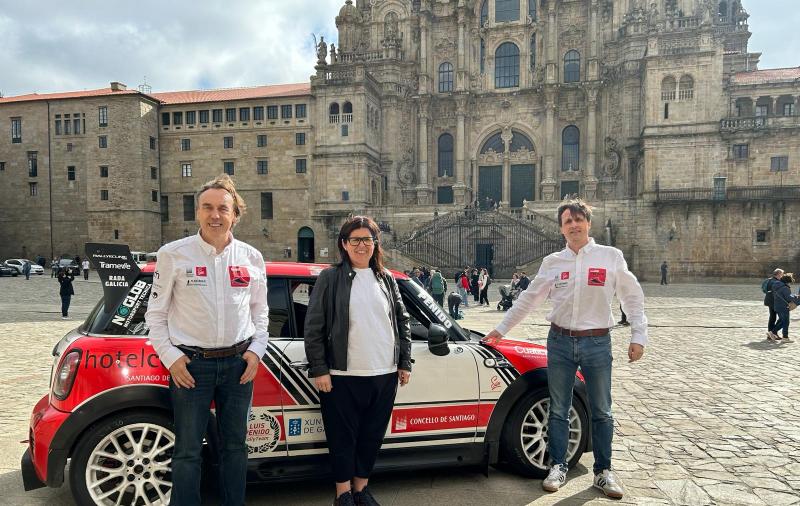 O Concello de Santiago patrocinará o Luis Penido Rally Team nas súas competicións europeas