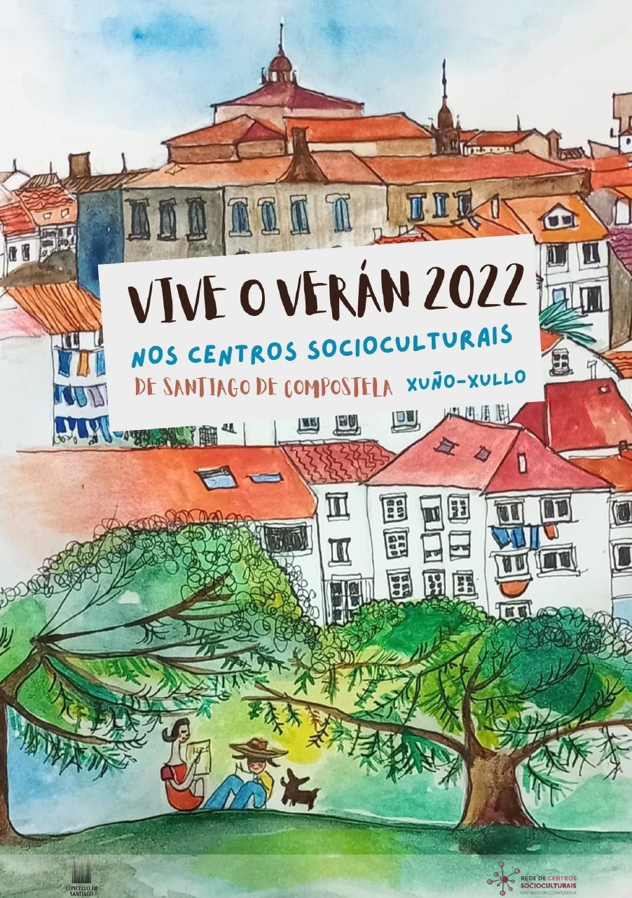 Cartel do programa Vive o Verán 2022