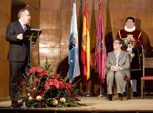 Entrega da Medalla de Ouro da Cidade ao Colexio Compaa de Mara (19-12-2009)