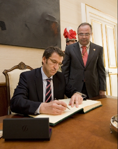 Visita institucional do presidente da Xunta (29-05-2009)