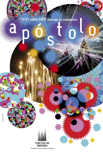 Cartel de las fiestas del Apostol 2007